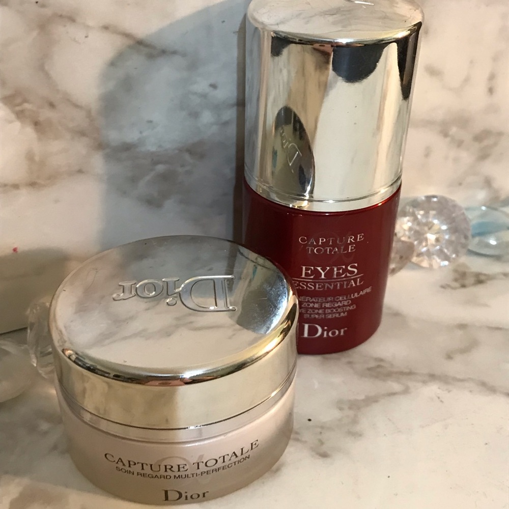 BNIB Dior Capture Totale Eye Cream Set SEALED